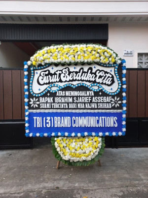 Papan Bunga Duka di Domas
